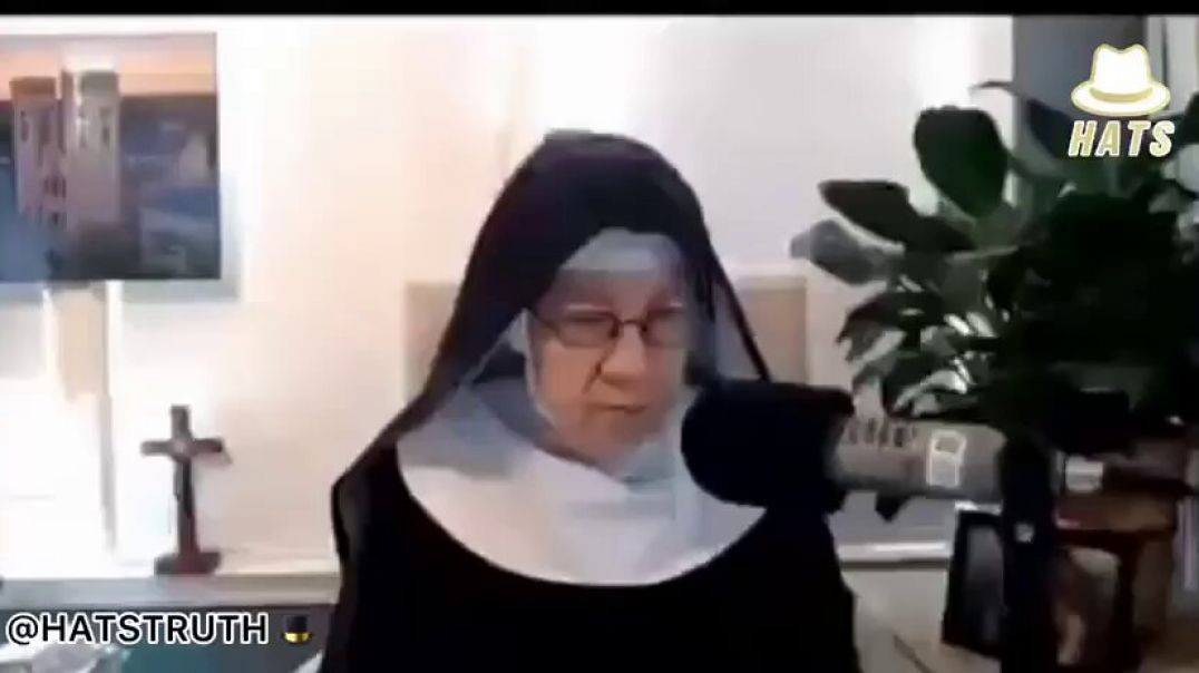 NUN CALLS OUT THE POPE AS THE SPIRITUAL LEADER 👿 OF THE EVIL GLOBALISTS DEPOPULATION AGENDA
