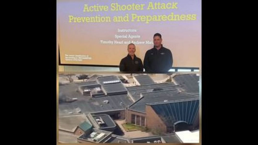 WOULD YOU BELIEVE AN ACTIVE SHOOTER TRAINING TOOK PLACE AT TEMPLE ISRAEL SHORTLY BEFORE THE ATTACK❓