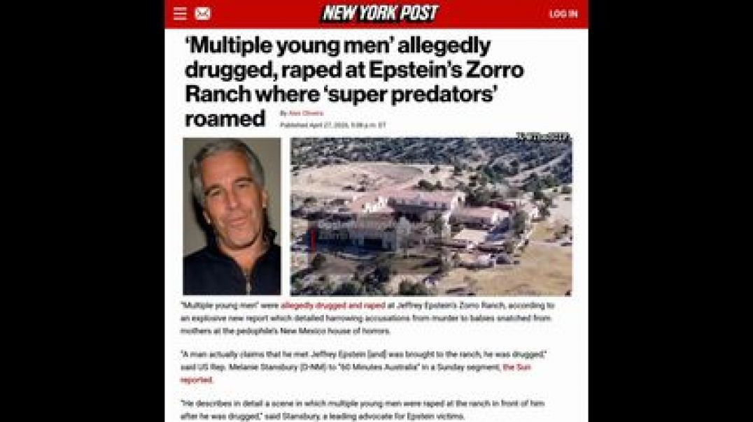 MORE EPSTEIN HORRORS 🔞 AT ZORRO RANCH❗
