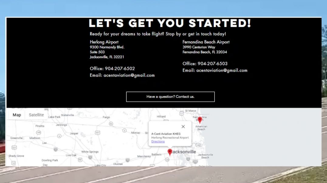 ⁣Owner Suggests A-Cent Aviation Herlong Airport 9300 Normandy Blvd. Suite 503​ Jacksonville FL 32221