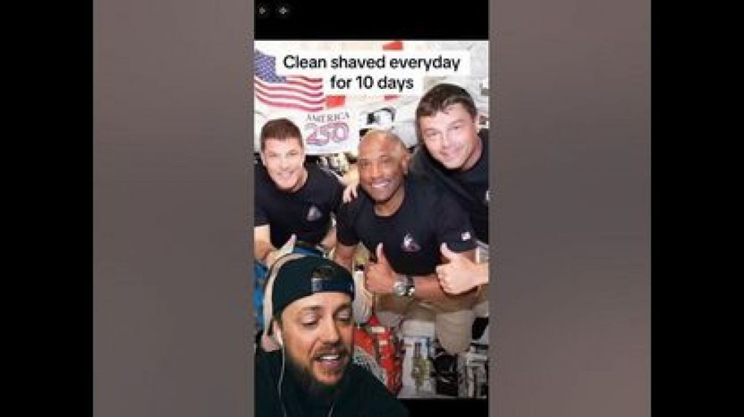 ARTEMIS MOON MISSION EPIC FAIL 🚀 HOW WERE THEY CLEAN SHAVEN ALL 10 DAYS⁉️