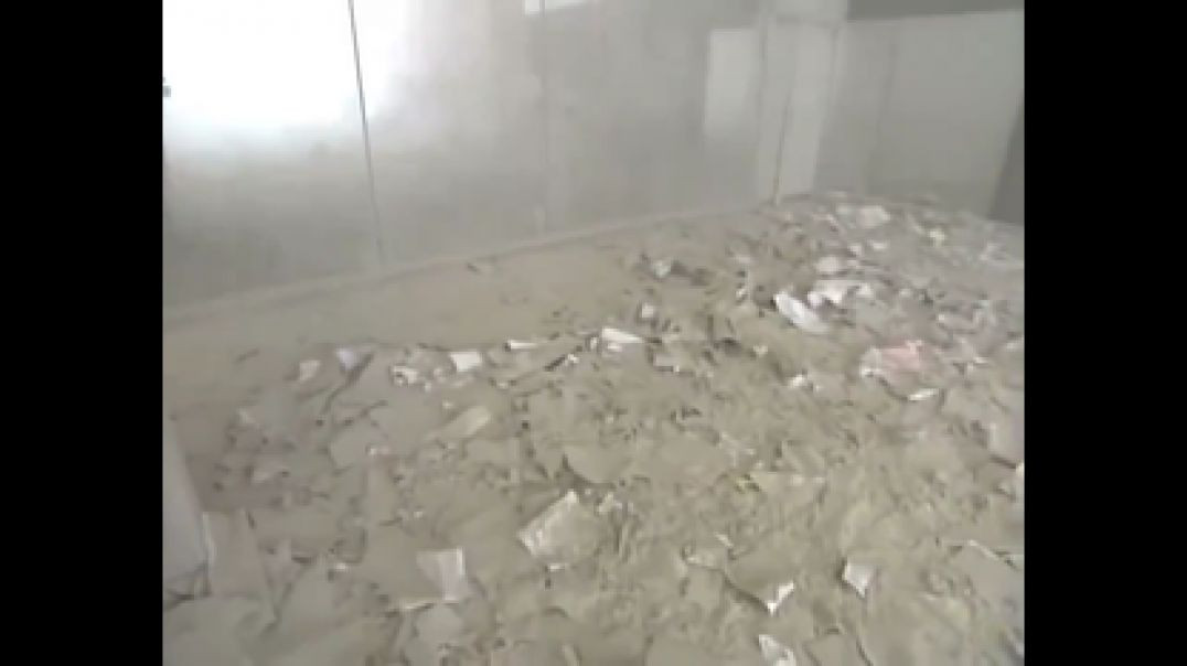 RARE FOOTAGE INSIDE WTC BUILDING 7 ON SEPTEMBER 11 AFTER THE DESTRUCTION OF THE TWIN TOWERS❗