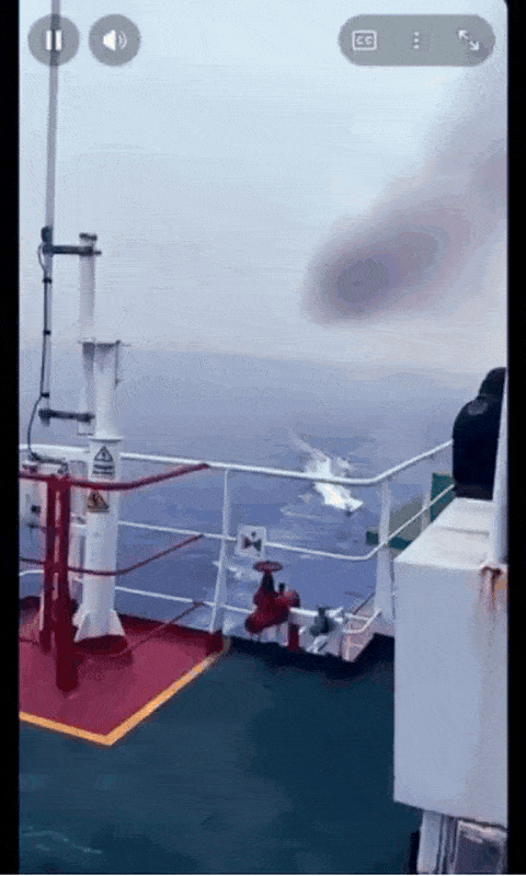 SOMALI SKIMMER 🚤 SKRAGGED AT SEA