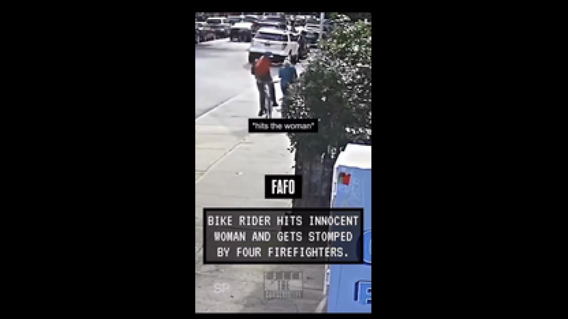 ⁣RANDOM LADY GETS SUCKER-PUNCHED OUT OF NOWHERE 🚒 FOUR FIREFIGHTERS BTFO THIS FREAK [FAFO]