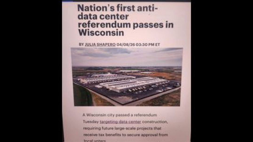 WOMAN WHO LIVES ONLY 1.6 MILES FROM THE META DATA CENTER IN WISCONSIN SPEAKS OUT ON DAMAGED WATER❗