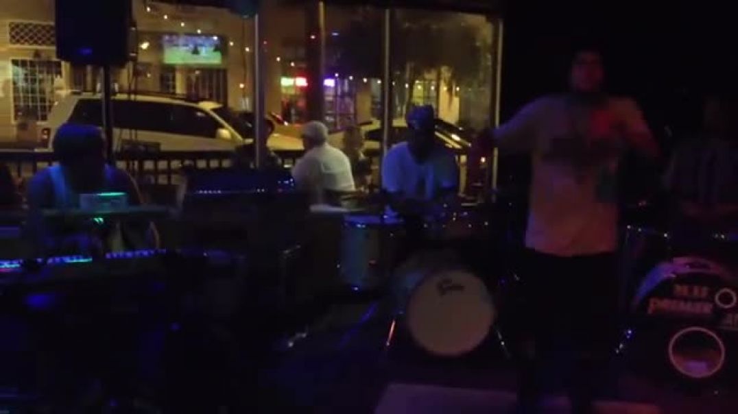 Live Tap Dancer With Two Drum Kits Performing Live With Gregory Hillman On Keyboards