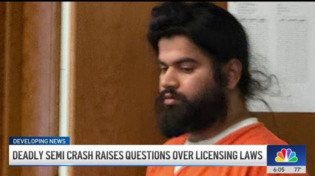 UNDOCUMENTED DRIVER LINKED TO 🚚🚙🚗💥 ONTARIO CRASH SPARKS NATIONAL DEBATE