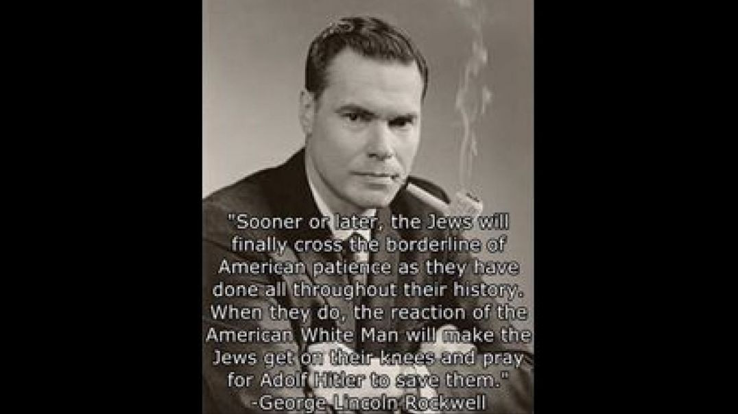 GEORGE LINCOLN ROCKWELL ₪ DISCUSSES THE HOLOCAUST LIE