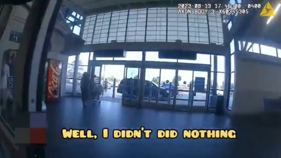 SUSPECT WANTED FOR MURDER LEADS OFFICERS ON FOOT CHASE THROUGH WALMART❗