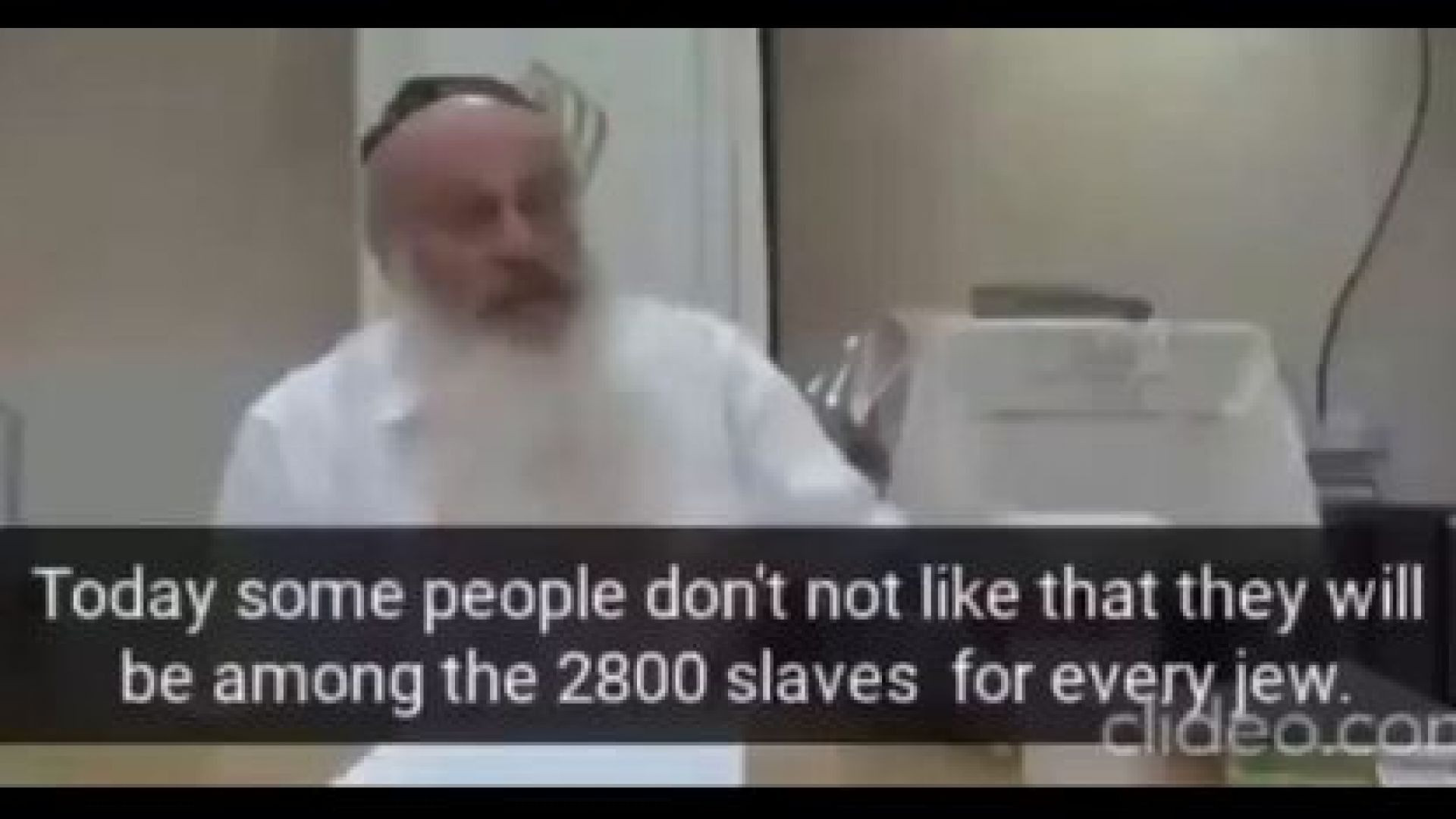 ⁣DID YOU EVER HEAR THAT STORY ₪ REGARDING 2,800 GOYIM SLAVES FOR EACH JEW❓