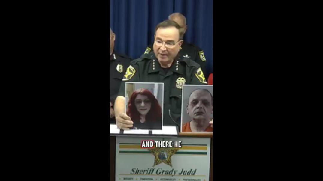 SHERIFF GRADY JUDD IS BEING CALLED UNPROFESSIONAL FOR CRACKING JOKES ⚧ ABOUT TRANSGENDER PROSTITUTES