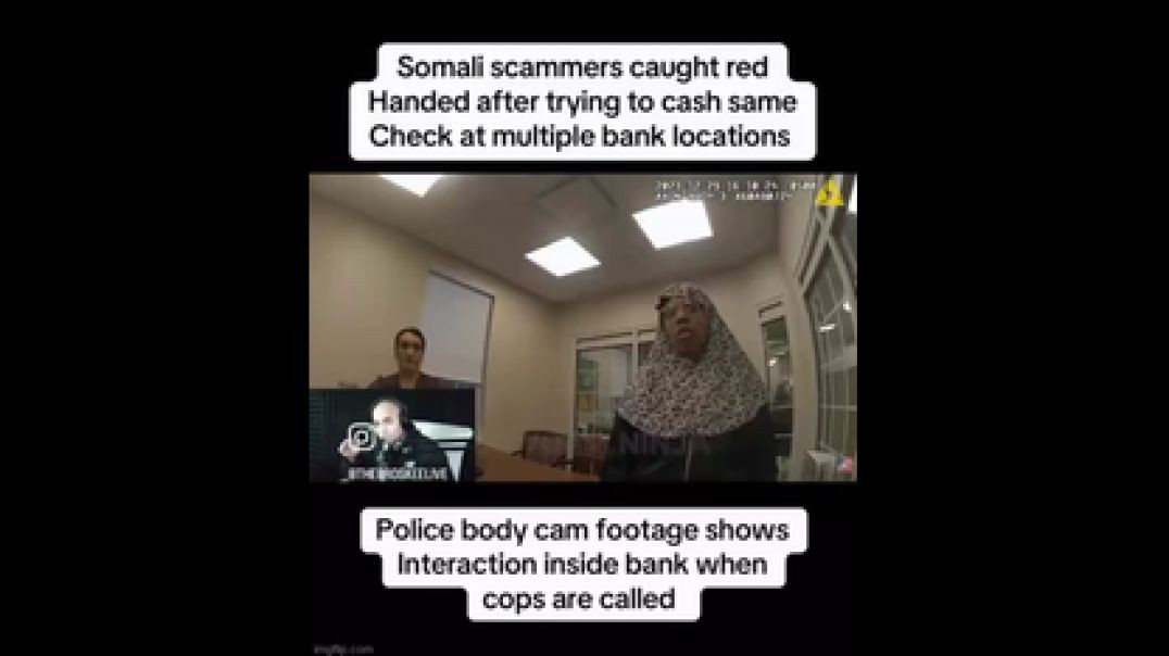 SOMALI SCAMMERS CAUGHT RED HANDED 🏦 AFTER TRYING TO CASH SAME CHECK AT MULTIPLE BANK LOCATIONS