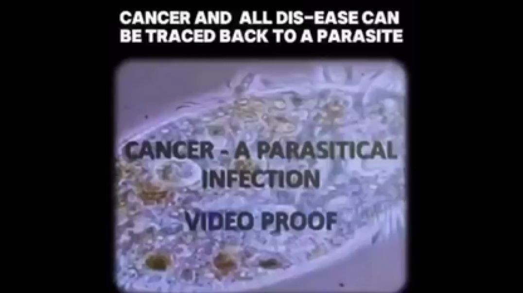 WHAT IF CANCER ISN'T 'CANCER' AT ALL 🪱 BUT PARASITES AND THEIR EGG SACKS❓
