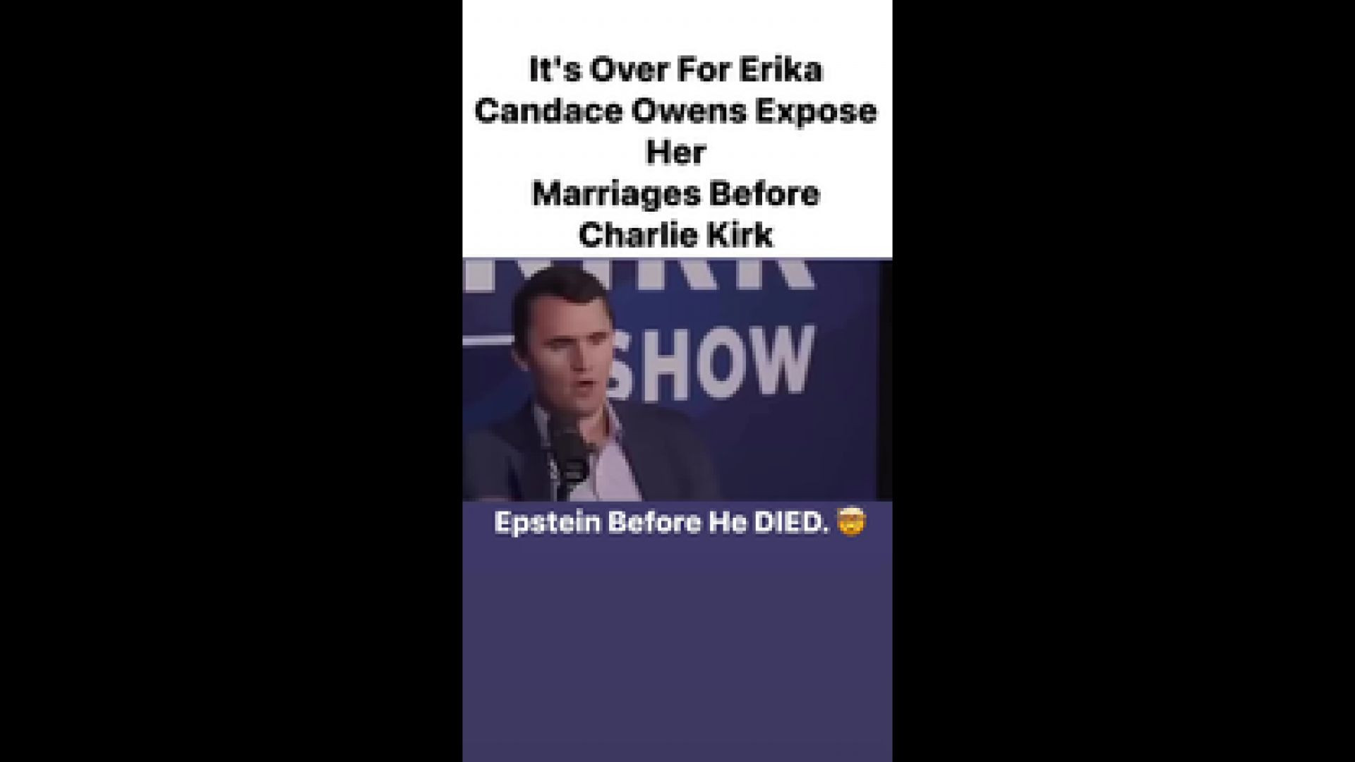 CANDACE OWENS EXPOSES ERIKA FRANTZVE AND HER FRAUDULENT MARRIAGE TO CHARLIE KIRK❗