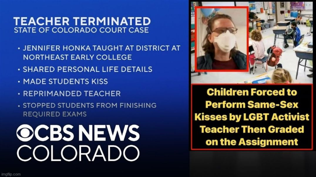 DENVER HIGH SCHOOL TEACHER JENNIFER HONKA FIRED 😗 ACCUSED OF ASKING SAME-SEX STUDENTS TO KISS