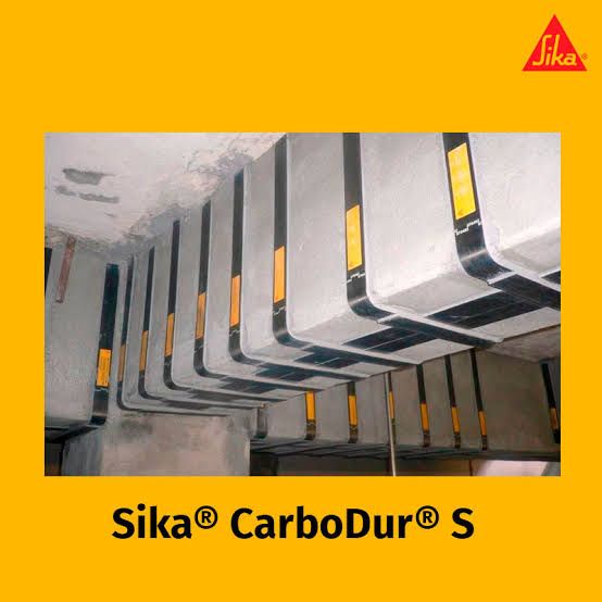 Aplicación de fibras sinteticas de fibra de carbono para refuerzo estructural