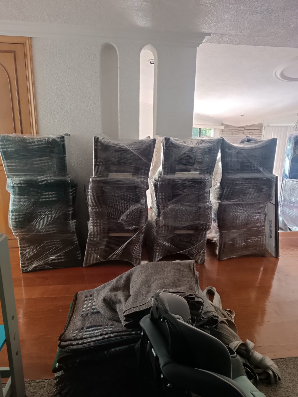 Equipo profesional de mudanzas