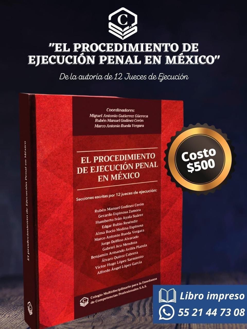 El Procedimiento De Ejecución Penal En México Colegio Comprender