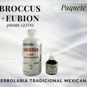 BROCCUS Jarabe + EUBION Gotas  | Paquete 10.
