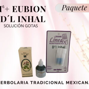 M6 Gotas + EUBION Gotas + D´ L INHAL Aceite. | Paquete 11.