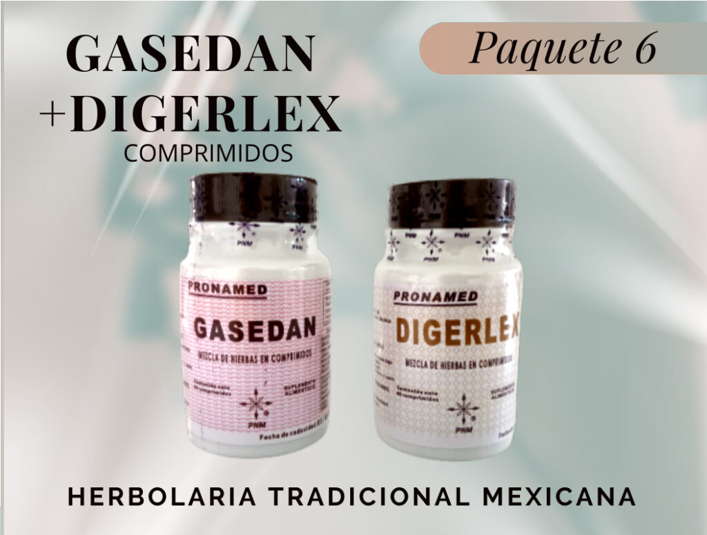 GASEDAN + DIGERLEX | Paquete 6.