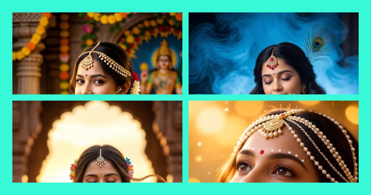 Top 10 AI Prompts for Radha Rani Art