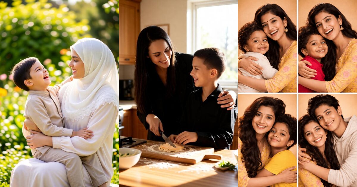 AI Prompts to Inspire Stunning Mother-Son Photos