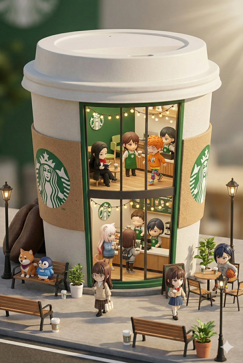 AI Prompt for 3D Chibi Miniature Store Concepts