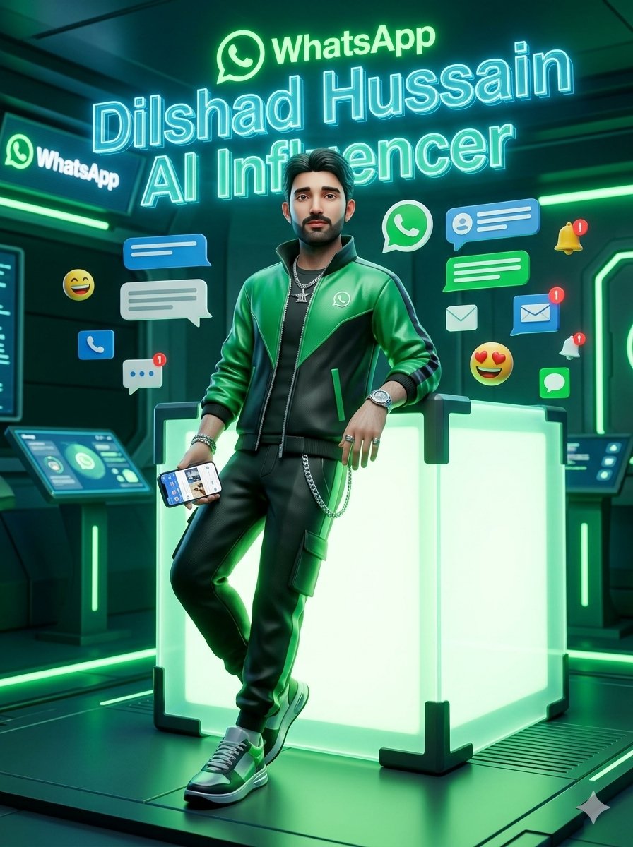 AI Prompt for a Fellows Fierce AI 3D Influencer Poster