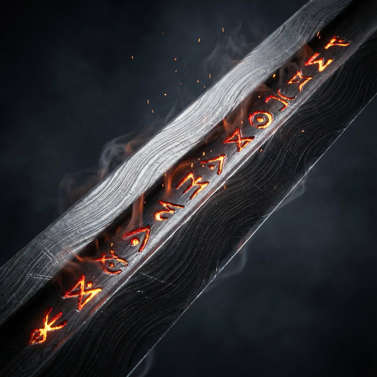 AI Prompt for Cinematic Arcane Sword Render