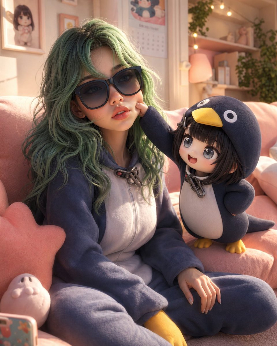 AI Prompt for Creating 3D Animated Scene with Reference Matching