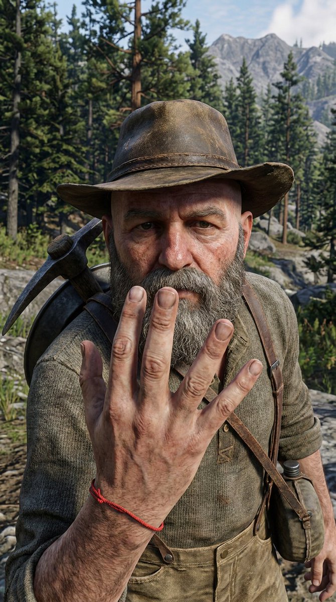 AI Prompt for Creating a 3D Character: Old Western Gold Miner