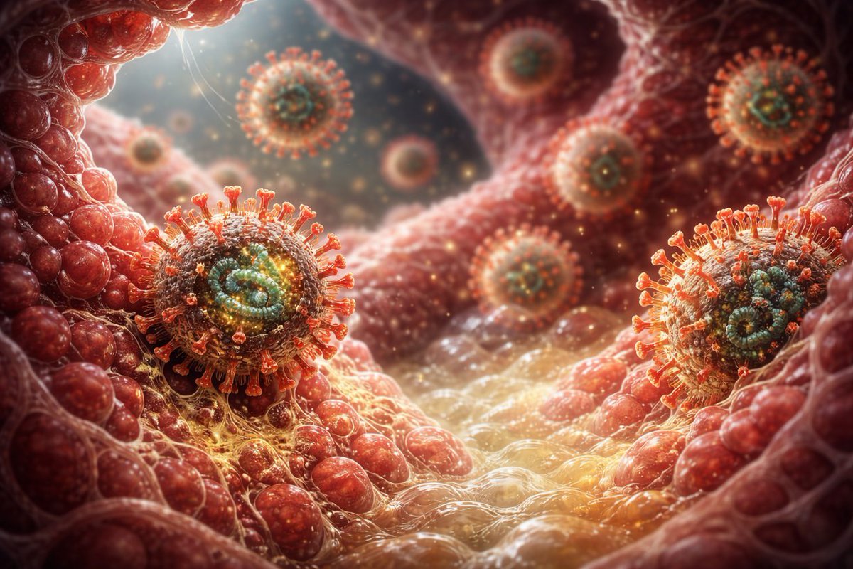 AI Prompt for Creating_chilling 3D Visualizations of Hantavirus within Organic Tissue | AI Medical Animation