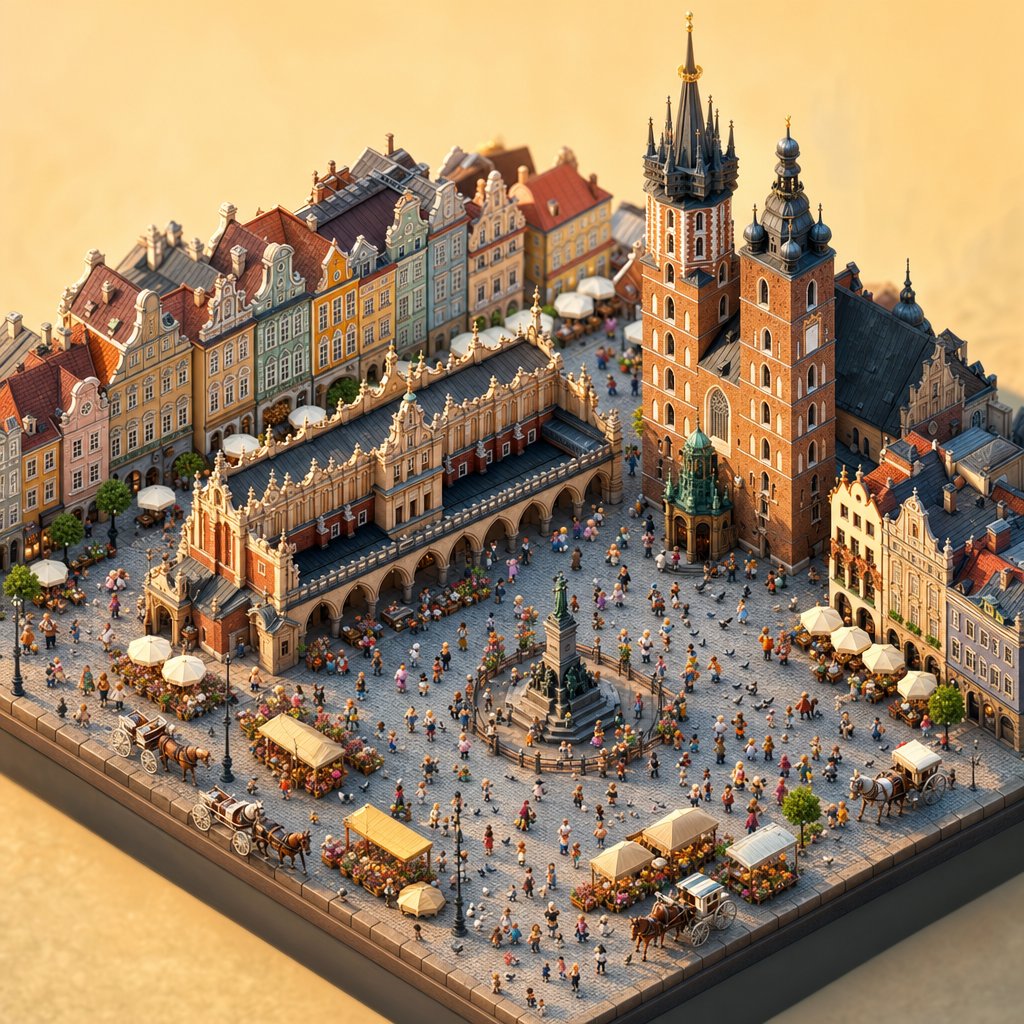 AI Prompt for Creating Isometric Cityscapes with 3D Renders