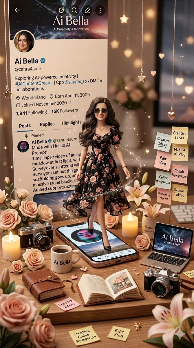 AI Prompt for Custom 3D Instagram Diorama Art