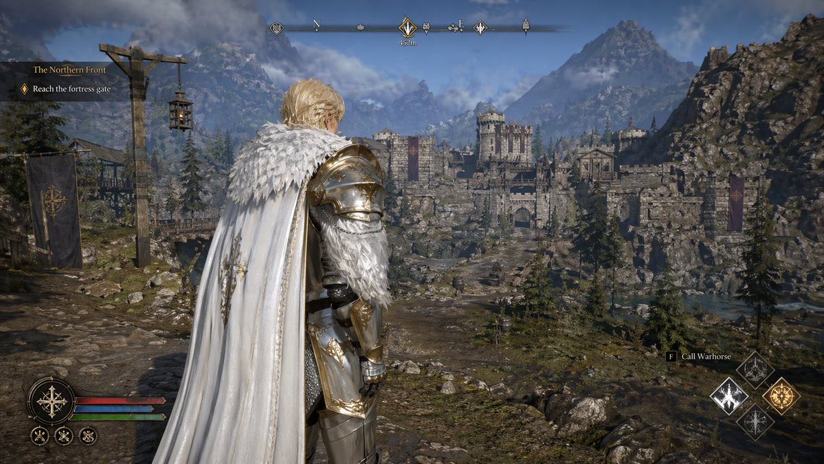 AI Prompt for Fantasy Open-World Game Screenshots