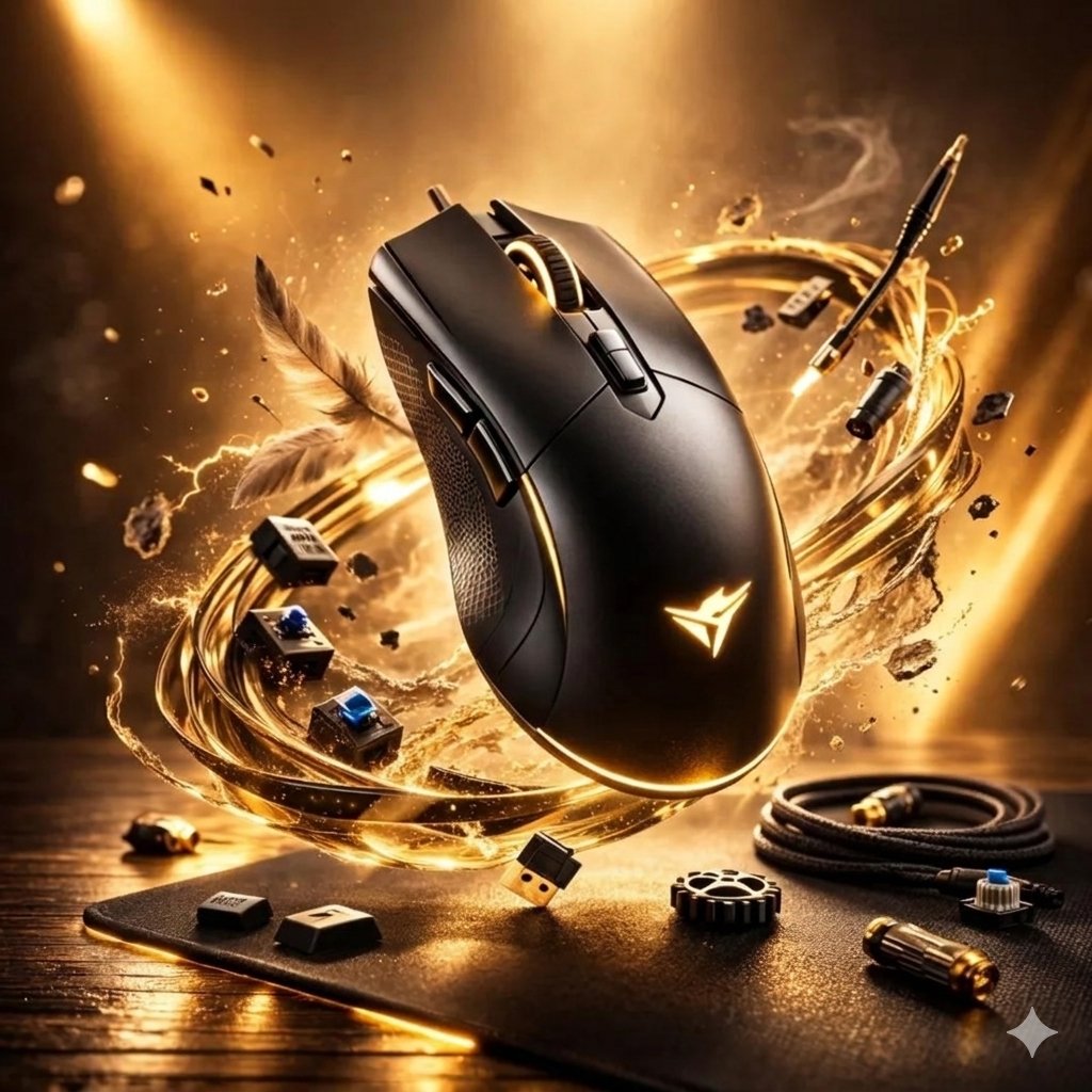 AI Prompt for Futuristic Product Visuals: 3D Rendered Tech Gadgets