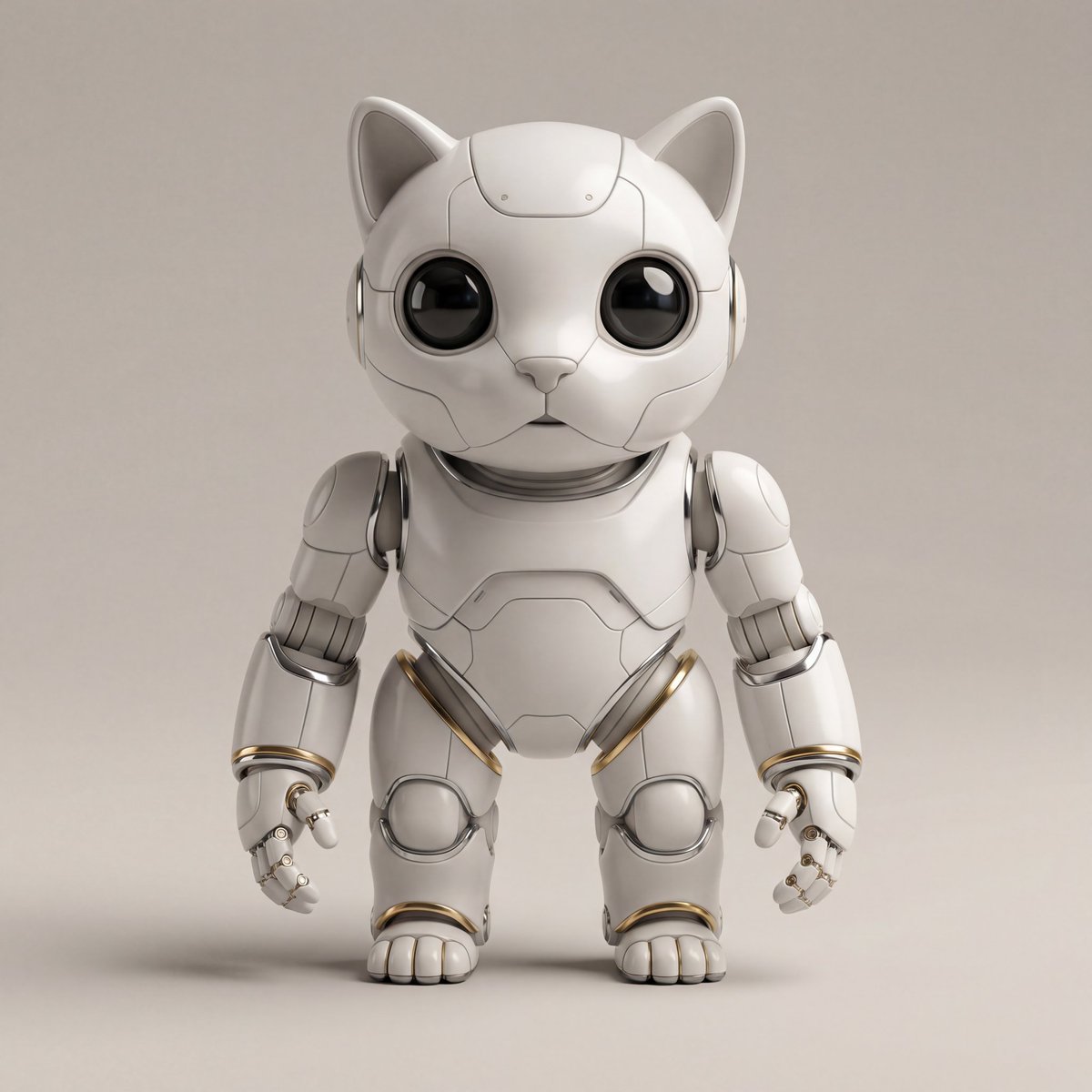 AI Prompt for Futuristic Robotic Frog Design with Ceramic Armor and Glossy Eyes