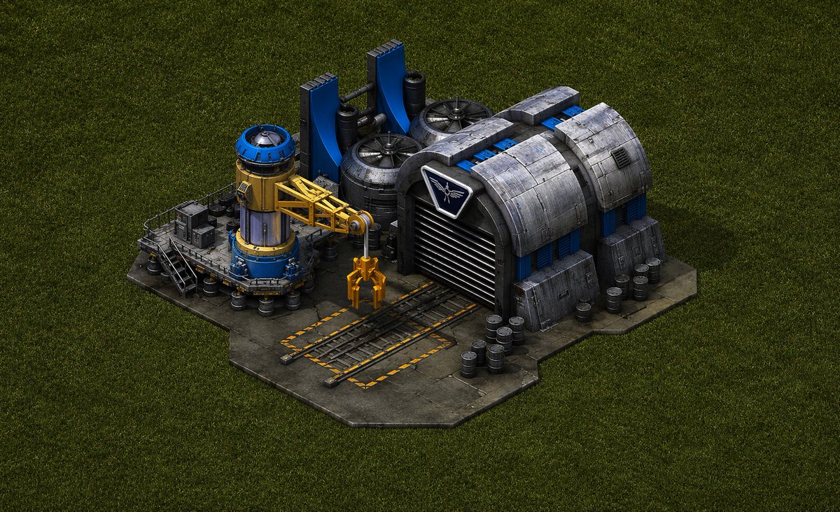 AI Prompt for Game-Inspired Isometric 3D Renders: Create Red Alert 2 Architecture