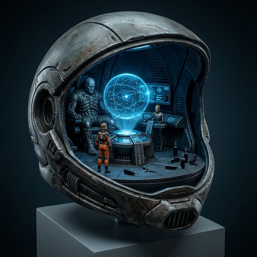 AI Prompt for High-Concept 3D Diorama Generation from Movies and Games