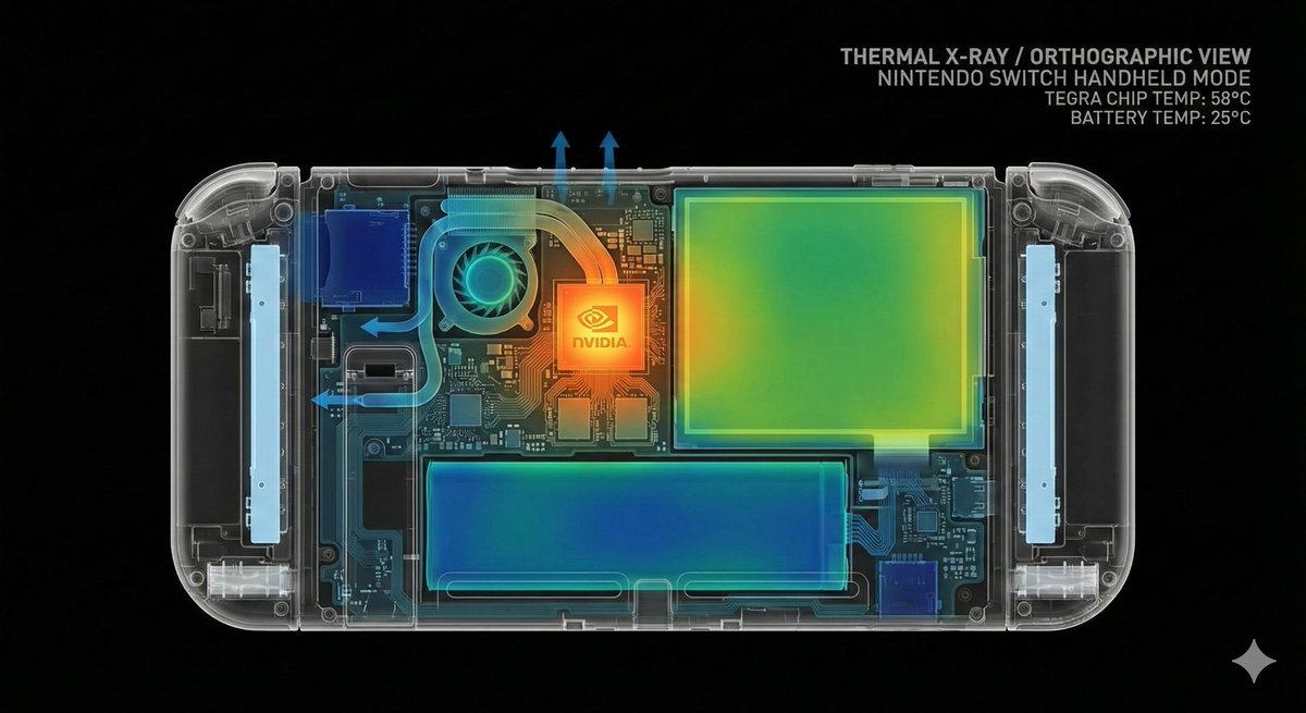 AI Prompt for High-Contrast Thermal X-Ray Style Infographics