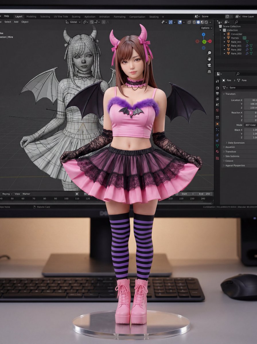 AI Prompt for High-End 3D PVC Figure and Product Photography