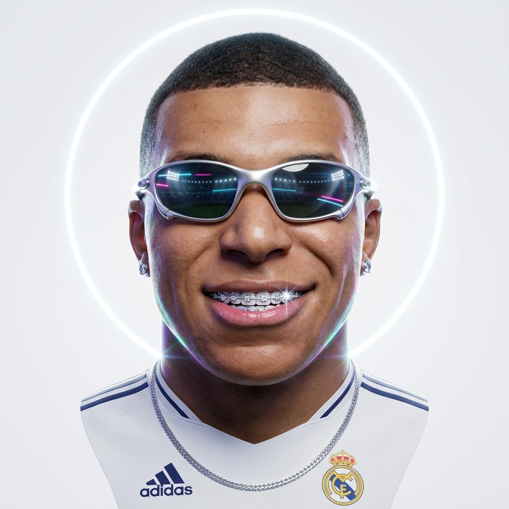 AI Prompt for Hyper-Stylized 3D Portraits with Cyberpunk Accents