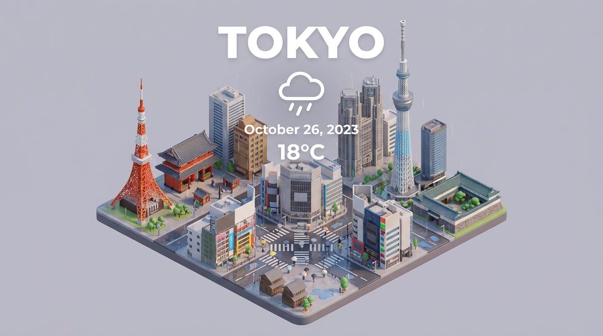 AI Prompt for Isometric Cartoon City Scene Generation