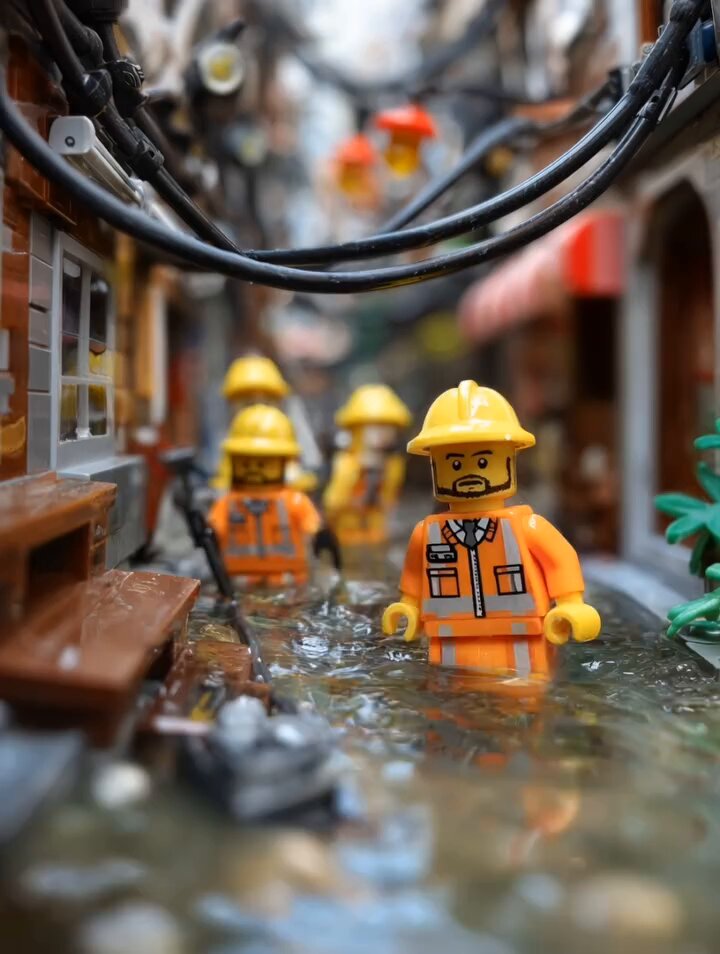 AI Prompt for LEGO Cityscape 3D Art and Game Assets