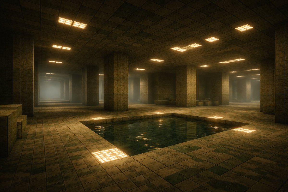 AI Prompt for Liminal Space Architecture in Minecraft Style
