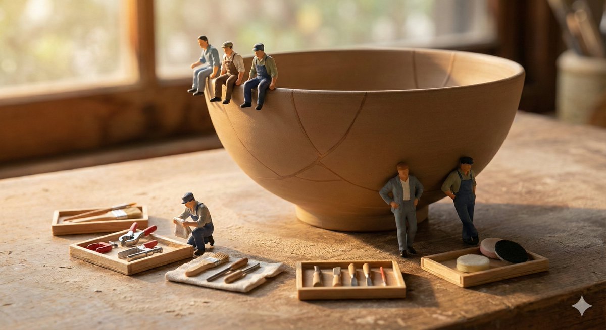AI Prompt for Miniature Realism Scene Generation