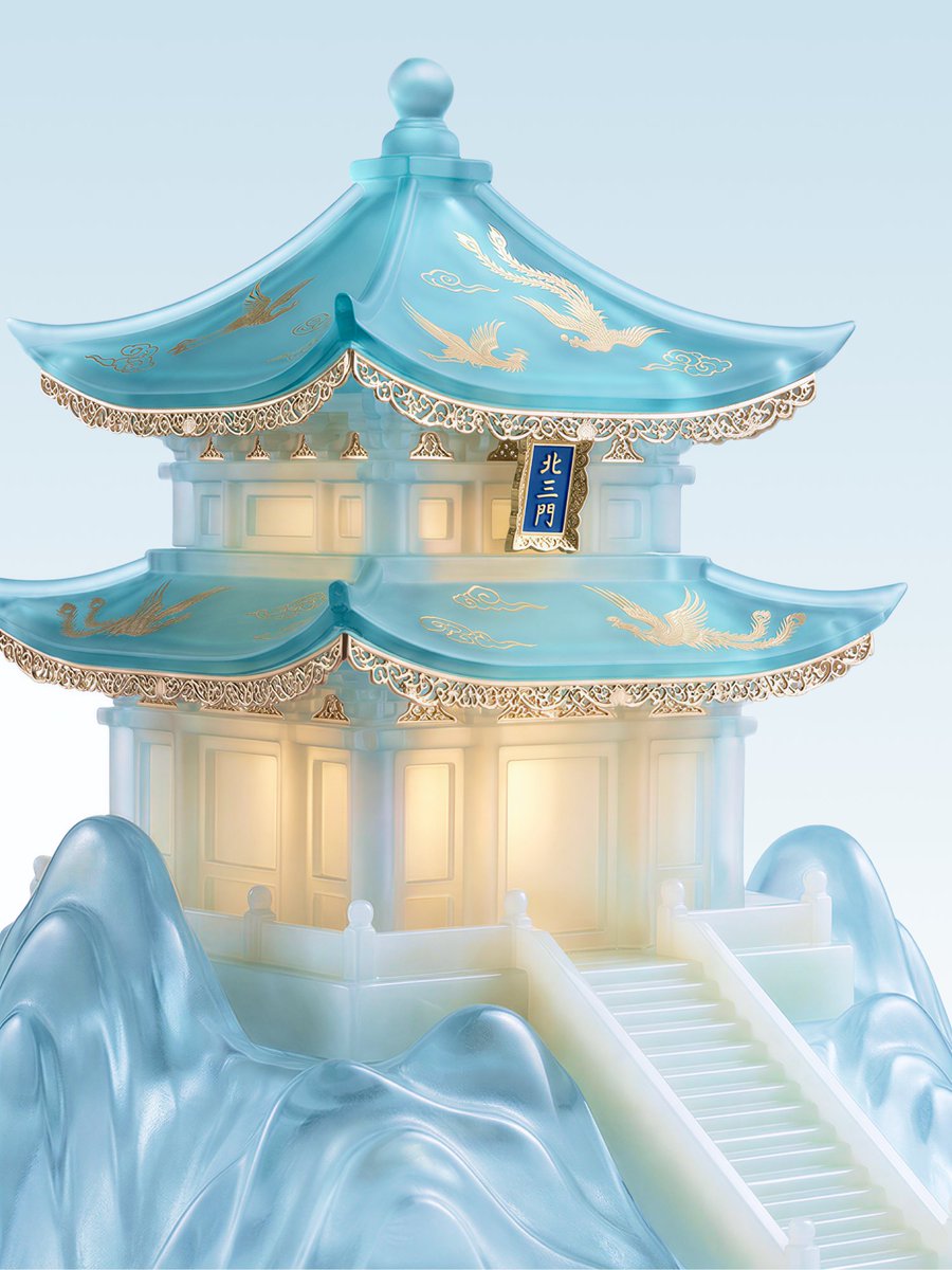 AI Prompt for Minimalist 3D Rendered Pagoda Still Life