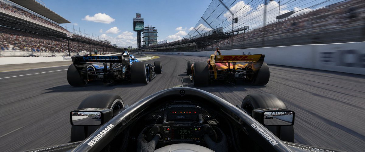 AI Prompt for Photorealistic Ultra-Wide Indy Car Racing Scene