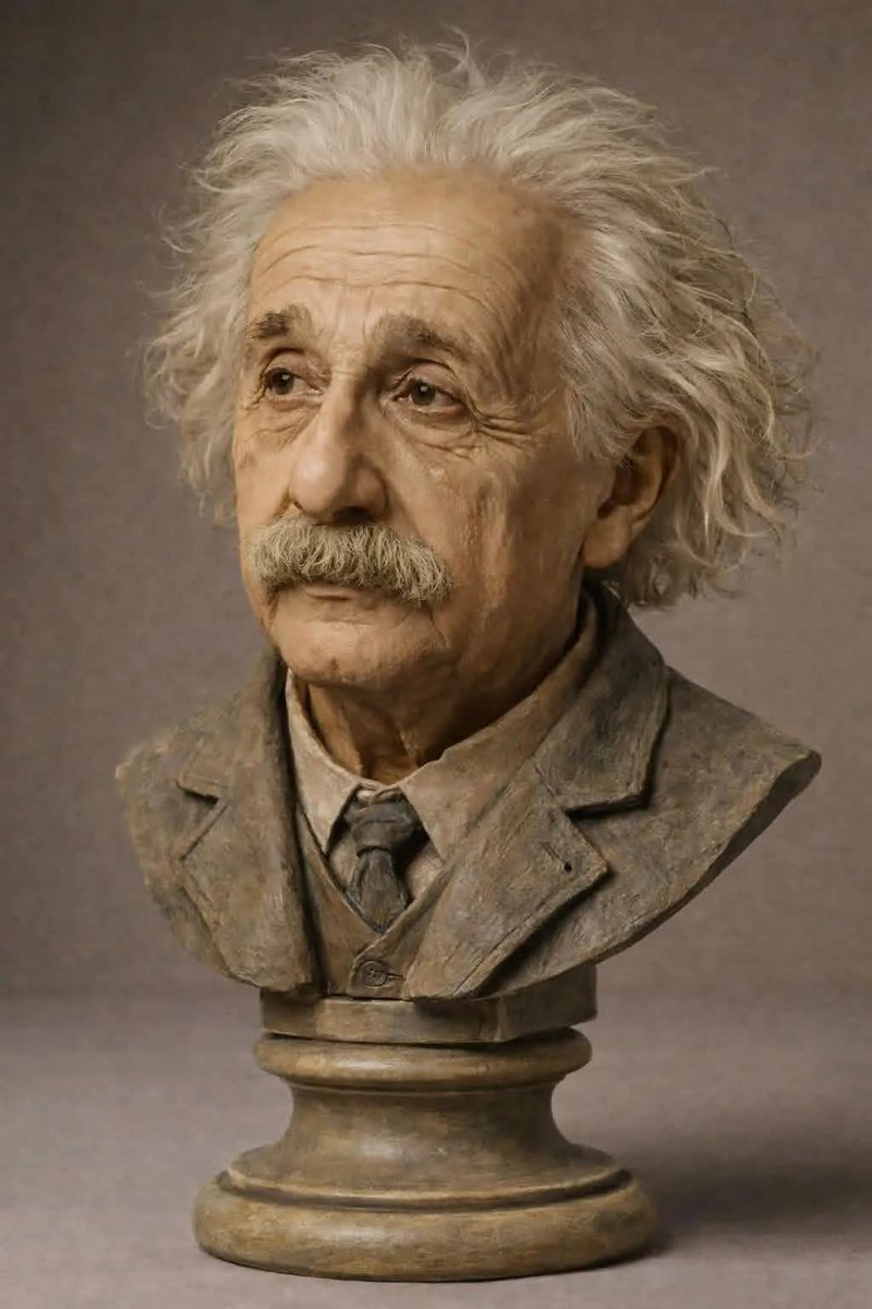 AI Prompt for Polychrome Wooden Portrait Sculpture